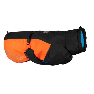 Non-stop dogwear Kabátik Glacier 2.0 (čierno-oranžový, fialový a modrý) (Čierno-oranžový)