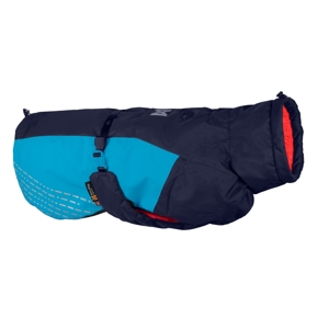 Non-stop dogwear Kabátik Glacier 2.0 (čierno-oranžový, fialový a modrý) (Modrý)