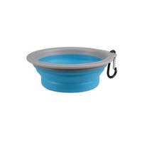 Flamingo Travel bowl Bubo cestovná miska 0,375 l modrá/sivá