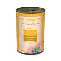 Fitmin Program Konzerva kuracia s bylinkami a lesnými plodmi pre psov 400 g