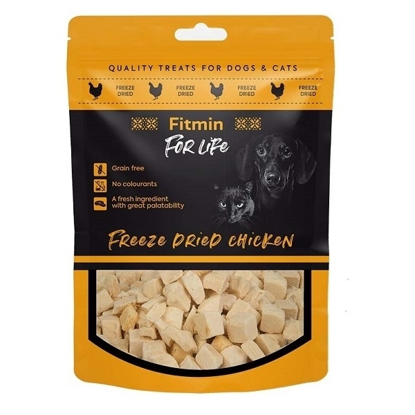 Fitmin Dog & Cat For Life Mrazom sušené kura 30 g