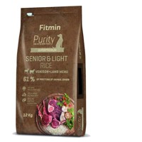 Fitmin Purity Senior/Light rice, Venison+lamb