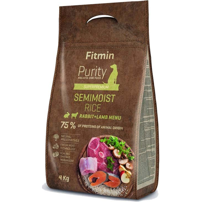 Fitmin Purity Semimoist Rice Rabbit and Lamb 4kg