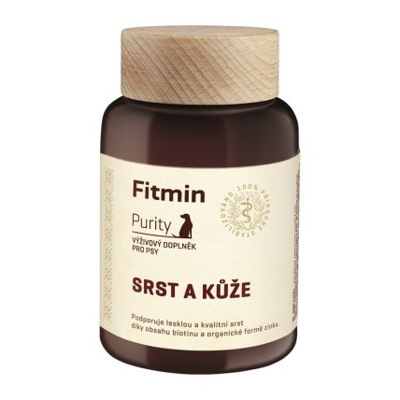 Fitmin Purity Srst a kůže doplnok pre psy 160 g