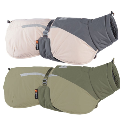 Non-stop dogwear Kabátik Glacier 3.0 (šedý, zelený)