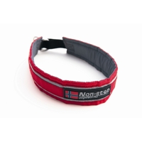 Non-stop dogwear Polosťahovací červený obojok
