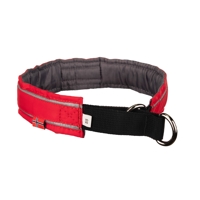 Non-stop dogwear Polosťahovací červený obojok